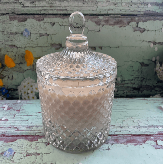 Large Glass Candle - English Pear & Freesia
