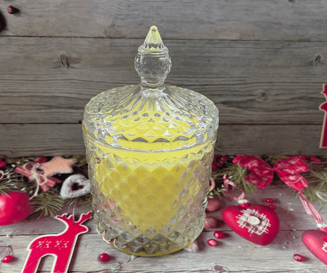 Glass Candle - Coconut &amp; Lemongrass